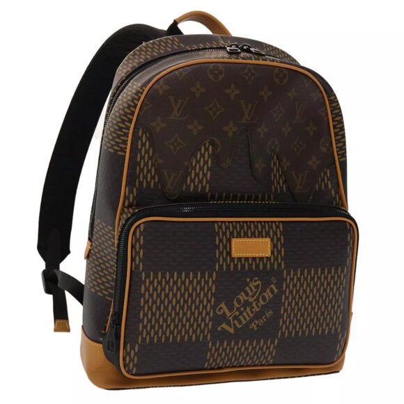 LOUIS VUITTON Damier Giant NIGO Campus Backpack N40380 LV Auth am4753S - Picture 1 of 16